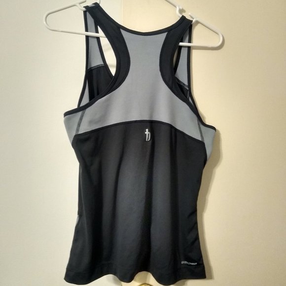 COPY - Title Boxing Women's (XL)Dark & Light GrayTank Top w/ Scooped Neck & Rac… - Picture 2 of 2